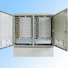 IP 65 576FO Street Fiber Optic Joint Box Cabinet Stainless Steel SMC Housing