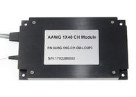 C-Band 40-CH 100GHz Athermal AWG Module Mux/Demux 40ch 100G AAWG ABS Box Type